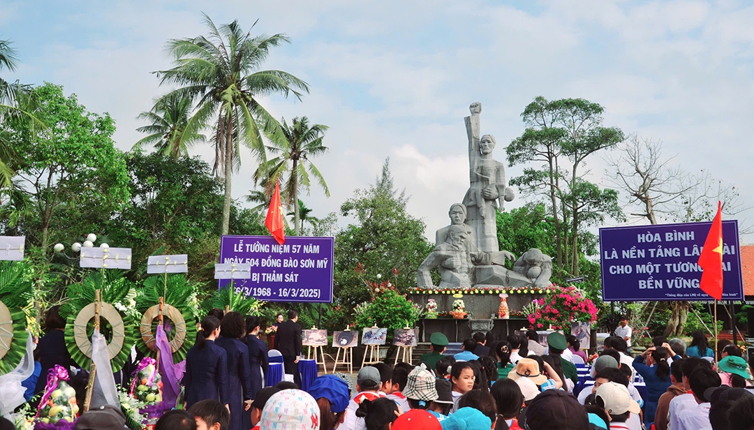 Cựu binh Mỹ gửi 504 bông hồng tưởng nhớ nạn nhân vụ thảm sát Sơn Mỹ